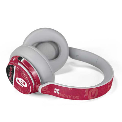 University of Oklahoma Split Jersey Surface Headphones Skin
